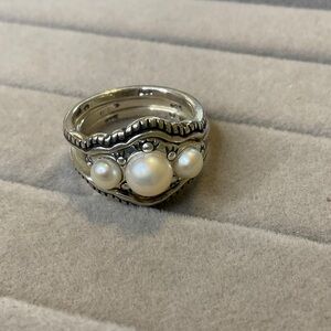 Elegant Sterling Silver-Stacking  Rings